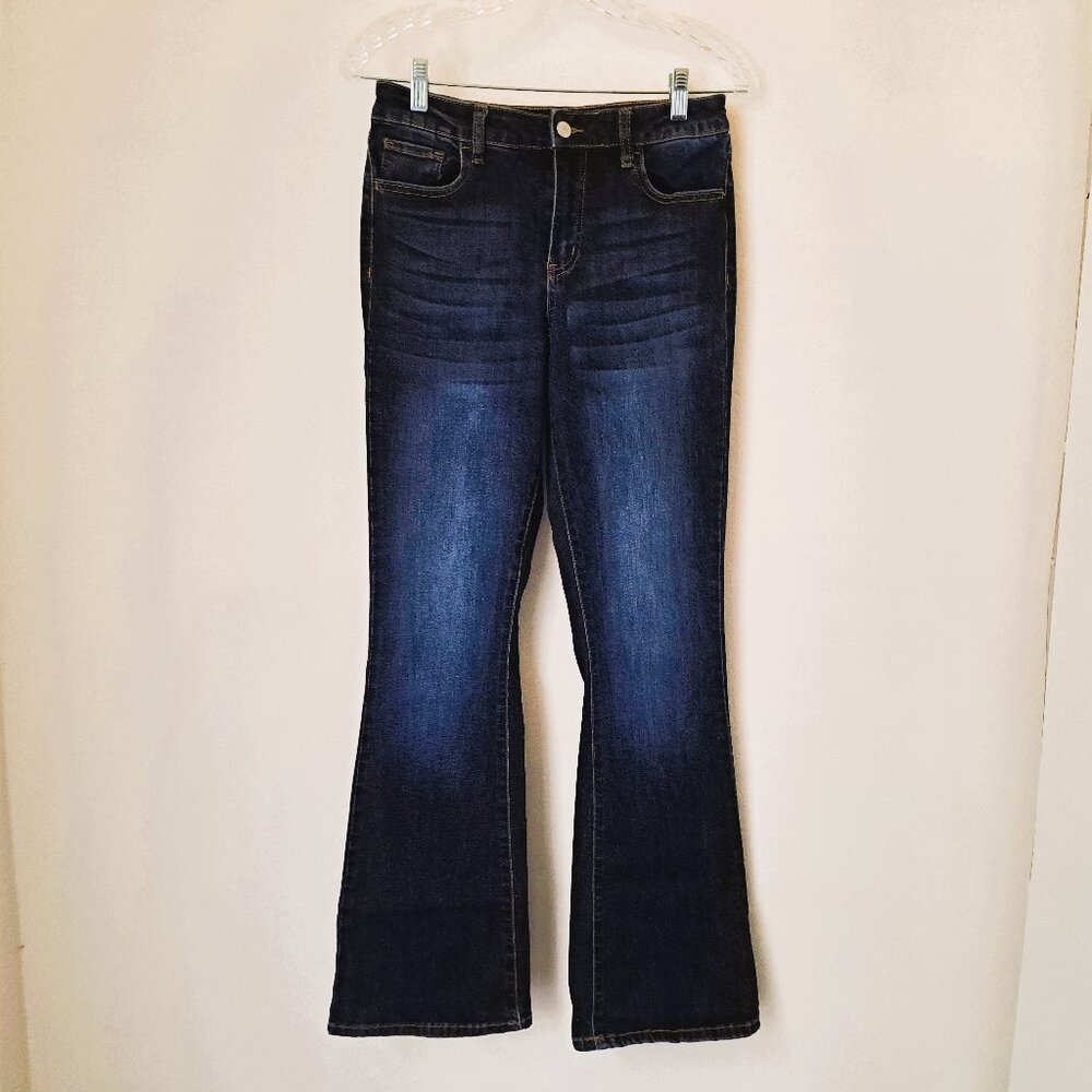 Ashley Mason Premium Juniors Boot Cut Dark Blue Color Size 9/29